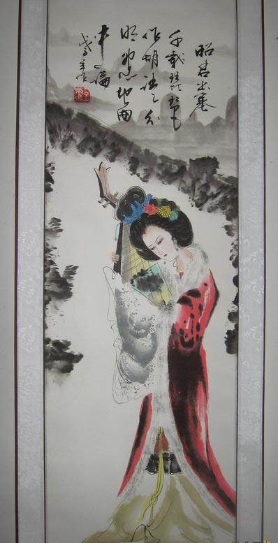 国画四大美人图- 仕女图- 99字画网