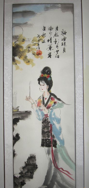 国画四大美人图- 仕女图- 99字画网