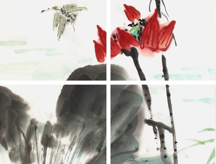庾超然,原名庾振超,号竟陵山人,湖北著名书画家,1953年生于湖北竟陵,师从汤文选,赵合俦,李可染,李苦禅,沙孟海等诸多大家,并从古法入 手,师法自然,1972年参加周恩来总理倡导的湖北工艺美术厂外贸出口单位,从事专业绘画30多年,其间大量作品于美、英、日、韩、新、马、泰、台、港展 出并收藏。 作品《渔歌》入选湖北省国画展,《晚归》入选第四届山水画展,《峡江烟云图》入选第二届国际书画家交流展,《钱塘湖春行 诗画图》入选世界华人艺术展,《归渔图》入选第六届美展,《赛龙舟》入选2008奥运之光美展,书法作品入