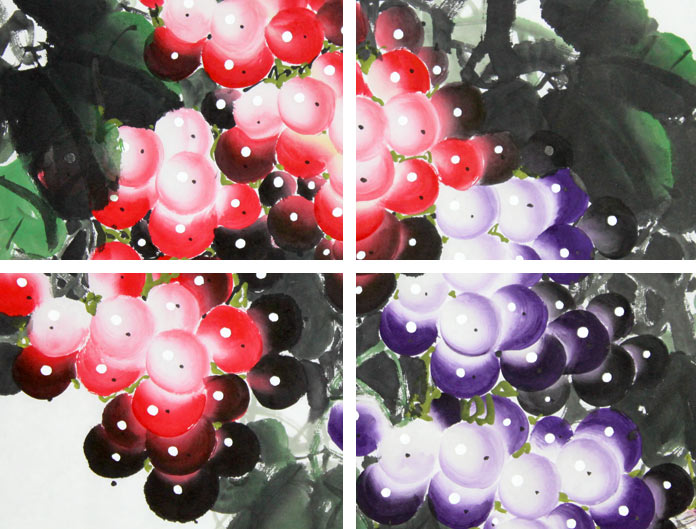 硕果飘香葡萄画硕果丰盈 - 葡萄画 - 99字画网