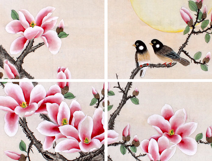 凌雪,原名段和敏,生于1955年,当代工笔画画家,毕业于中央美术学工笔画系,从师于金鸿均先生。其人自幼临摹中国历代花鸟画大师精品。从事绘画工作已有二十余年。主要画工笔花鸟画,工笔仕女画。其绘画风格细腻、艳丽、富有神韵。凌雪的作品曾多在多家报刊发表被国内外多家画廊和个人收藏。 作品曾多次参加全国美展及各种画展并获奖。主要获奖作品:《凌寒怒放》获亚洲女画家作品大展优异奖,《甜妹子》在亚洲女画家作品大展中获优异奖,《十月红》在1999年中国画大展中获一等奖。《一串红》获93年中国画大展二等奖,《迎春》获中国大城