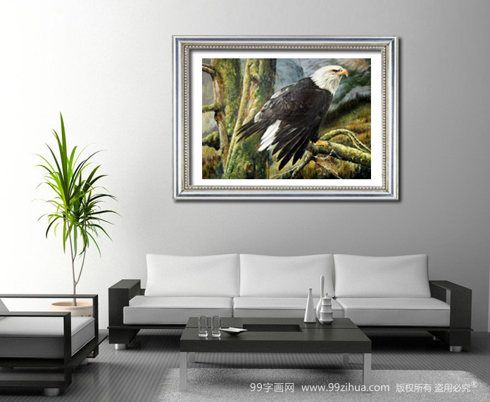 朝鲜名家 金哲洙 《高瞻远瞩》 布面油画 朝鲜油画 99字画网