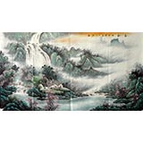 六尺山水《春韵》