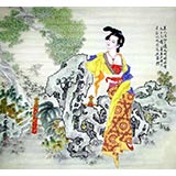 【已售】特价 精品六尺斗方仕女图