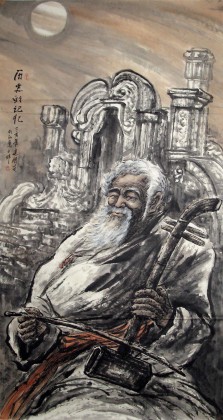 【已售】六尺人物画《历史的记忆》