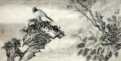 【已售】三尺精品花鸟画-3