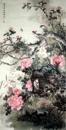 中国画小写意花鸟画- 花鸟画- 99字画网