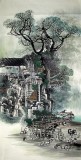【已售】四尺国画山水《清幽》