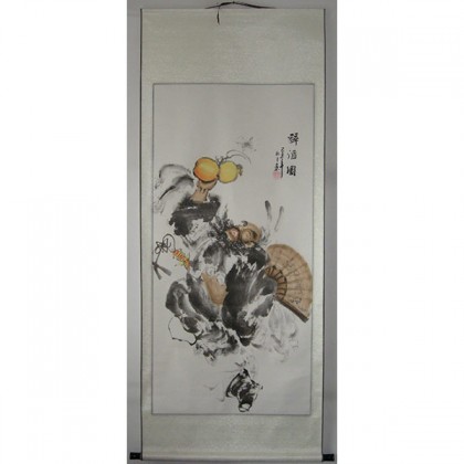 【已售】赐福镇宅 钟馗醉酒图