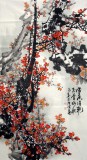 【已售】三尺国画梅花《寒香冷艳》