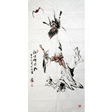 【已售】魏武双四尺精品《钟馗神威图》（议价）