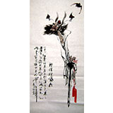 【已售可定】魏武双精品钟馗画《钟馗神威》