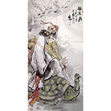 【已售可定】魏武双精品国画《报恩图》（可定制）