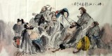 【已售】四尺国画古代人物《醉八仙》
