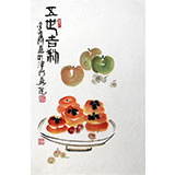 【已售】李明成风水画《吉利图》（议价）