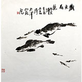 【已售】李明成画集入册原稿《欢乐有余》