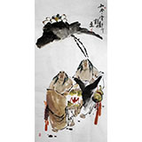 【已售】魏武双四尺精品《和合二仙》（议价）