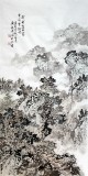 【已售】著名画家庾超然三尺《坐看云起时》