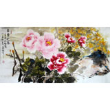 姜进军参展三尺牡丹《富贵迎春》