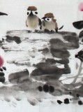 【已售】黄鹤楼书画院庾超然四尺牡丹图