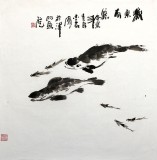 【已售】李明成画集入册原稿《欢乐有余》