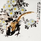 【已售】庾超然四尺斗方《锦上添花》