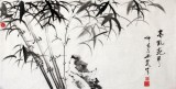 【已售】三尺国画墨竹图《高风亮节》