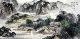 【已售】名家杨春写生精品山水《瑶山》已裱轴