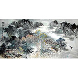 杨春写生作品《草坪印象》