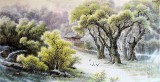 SK朝鲜名家李荣浩 四尺《妙香山之春》