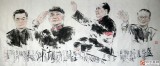 【无货】水墨人物名家王志华八尺国画《盛世辉煌》