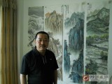 【已售】国家画院刘金河四条屏山水