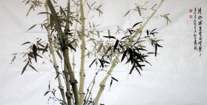 【已售】孙启珺四尺国画竹子《清风》