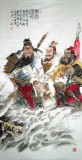 【已售】四尺三国人物《风雨同舟》