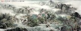【已售】李云友小六尺精品山水《结庐清江岸》