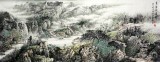 【已售】著名山水画家李云友小六尺精品《万壑流云图》