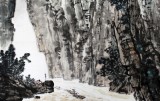 【已售】庾超然四尺斗方精品山水画