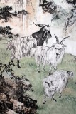 【已售】湖北美协会员庾超然四尺《三阳开泰》