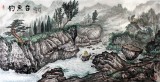 【已售】蒲家瑞作品姜太公钓鱼《钓鱼台》