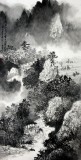 【已售】龙高建四尺水墨山水《深云半雨声》