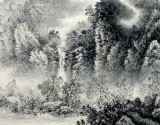 【已售】龙高建精品四尺水墨山水