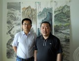 【已售】国家画院刘金河四尺斗方古韵山水画