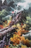朝鲜山水画《金刚山》