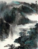 【已售】杨春精品四尺山水画《春韵》