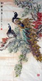 【已售】四尺国画孔雀图《锦绣年华》