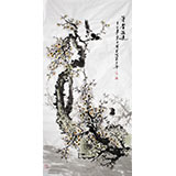 王宝钦精品四尺梅花图《清香溢远》（议价）