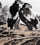 【已售】西蜀山人小八尺办公室国画《远瞩》