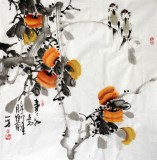 【已售】一方四尺斗方画《事事如意》