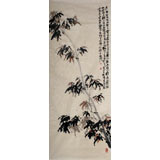 名家李明成大四尺精品《墨竹图》