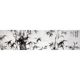 北京美协张春奇八对开《清风高节》